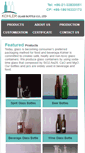 Mobile Screenshot of k-glassbottle.com